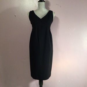 #5. Black Vintage Empire Dress